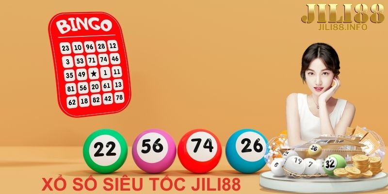 xổ số online jili88 siêu tốc