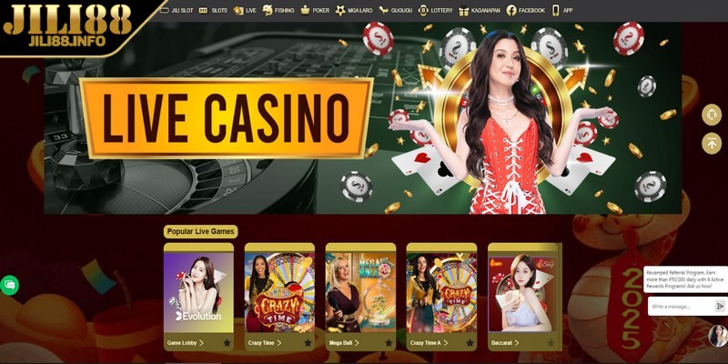 Giao diện casino sang chảnh, chuyên nghiệp bậc nhất